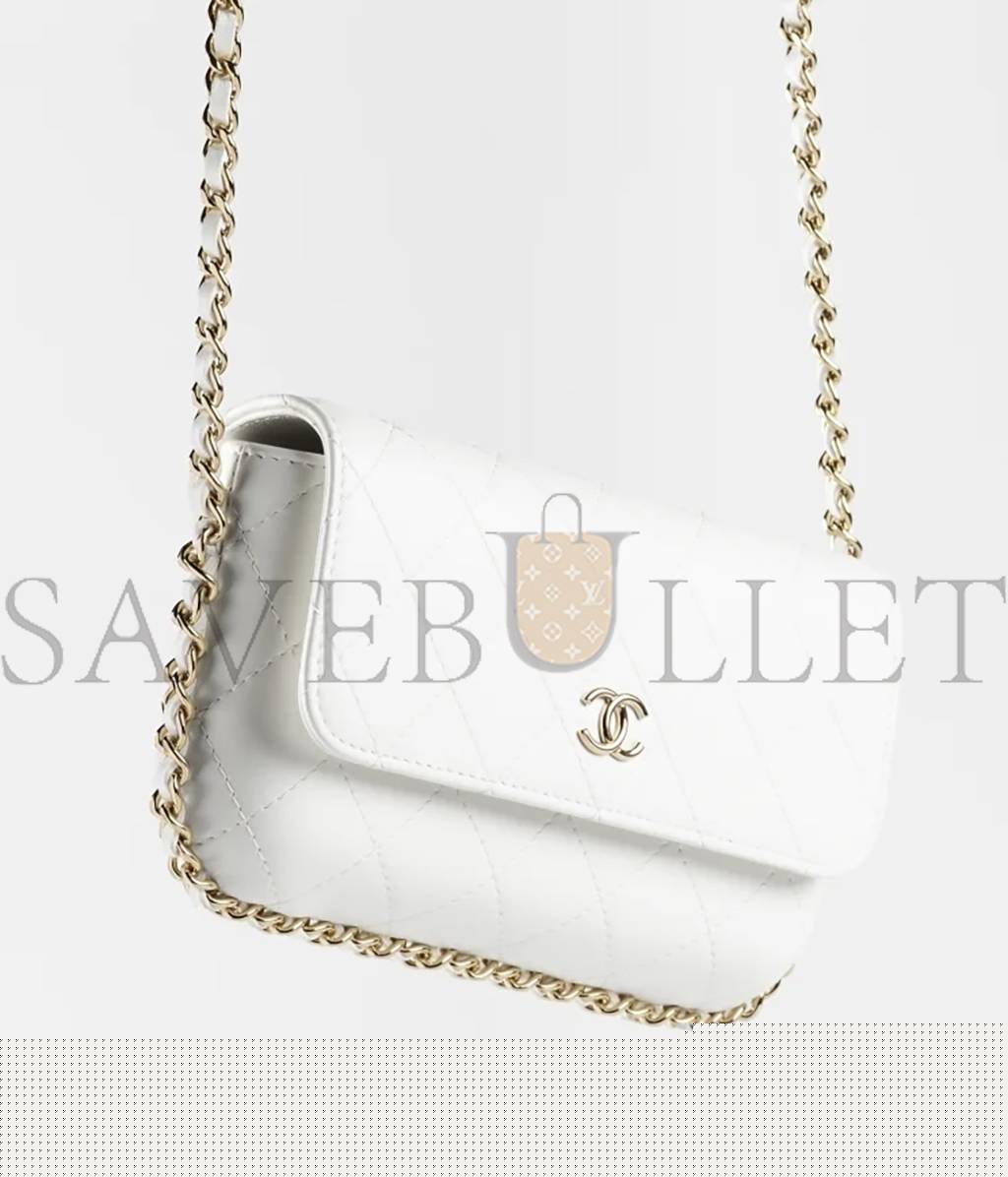 Ch*el flap phone holder with chai ap2839 y04059 10601 (12cm*22cm*5.5cm)